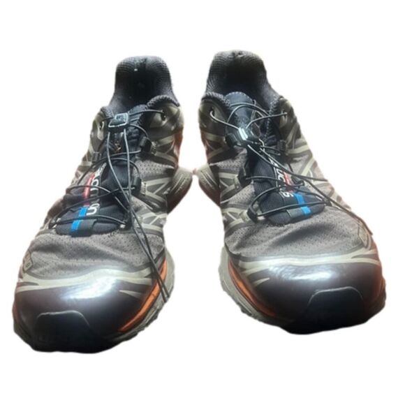SALOMON XT-6 SOFT GROUND TRAIL RUNNING SNEAKERS SIZE 12 W‎ M 11 - Picture 1 of 11